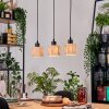 Granja Lampadario a sospensione, Lampada a sospensione Écru, Nero, 3-Luci