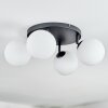 Chehalis Plafoniera, Lampada a sfera 30 cm Bianco, 4-Luci