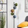Koyoto Lampada a sfera, Lampada da terra 32 cm Blu, Oro, Verde, 5-Luci