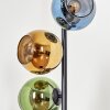Koyoto Lampada a sfera, Lampada da terra 32 cm Blu, Oro, Verde, 5-Luci