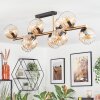 Koyoto Plafoniera, Lampada a sfera Oro, Nero, 10-Luci