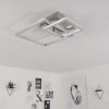 Buren Plafoniera LED Nichel opaco, 1-Luce