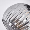 Ripoll Plafoniera, Lampada a sfera Ambrato, Chiaro, Grigio fumo, 3-Luci
