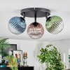 Chehalis Plafoniera, Lampada a sfera Blu, Verde, Chiaro, Ramato, 3-Luci Chehalis Plafoniera, Lampada a sfera Blu, Verde, Chiaro, Ramato, 3-Luci