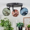 Chehalis Plafoniera, Lampada a sfera 44 cm Blu, Verde, Ramato, 3-Luci Chehalis Plafoniera, Lampada a sfera 44 cm Blu, Verde, Ramato, 3-Luci