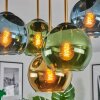 Koyoto Plafoniera, Lampada a sfera 45 cm Ottone, Nero, 5-Luci