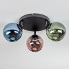 Chehalis Plafoniera, Lampada a sfera 48.5 cm Blu, Verde, Ramato, 3-Luci
