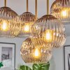 Ripoll Plafoniera, Lampada a sfera Ottone, Nero, 5-Luci