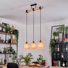 Lindberg Lampadario a sospensione, Lampada a sospensione Écru, Nero, 3-Luci