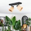 Lindberg Plafoniera, Faretto da soffitto Nero, 2-Luci