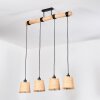 Lindberg Lampadario a sospensione, Lampada a sospensione Écru, Nero, 4-Luci