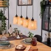 Lindberg Lampadario a sospensione, Lampada a sospensione Écru, Nero, 4-Luci