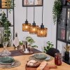 Cando Lampadario a sospensione, Lampada a sospensione Écru, Nero, 3-Luci