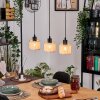 Sabadim Lampadario a sospensione, Lampada a sospensione Écru, Nero, 3-Luci