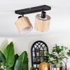 Bongal Plafoniera, Faretto da soffitto Nero, 2-Luci