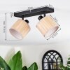 Bongal Plafoniera, Faretto da soffitto Nero, 2-Luci