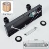 Bongal Plafoniera, Faretto da soffitto Nero, 2-Luci