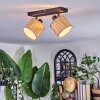 Bongal Plafoniera, Faretto da soffitto Nero, 2-Luci