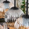 Ripoll Lampadario a sospensione, Lampada a sfera, Lampada a sospensione Écru, Nero, 5-Luci
