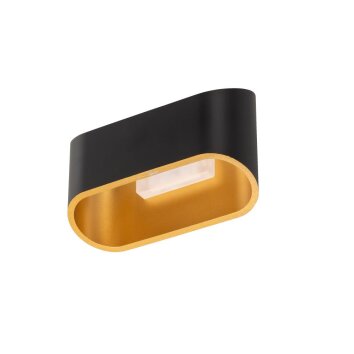 Applique WOFI FIA LED Nero, 1-Luce