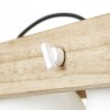 Brilliant Plow Lampada a Sospensione Legno scuro, Bianco, 3-Luci