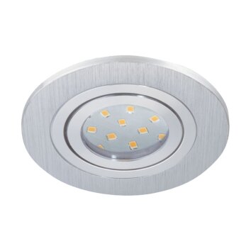 Eglo AREITIO Lampada da incasso LED Alluminio, 1-Luce
