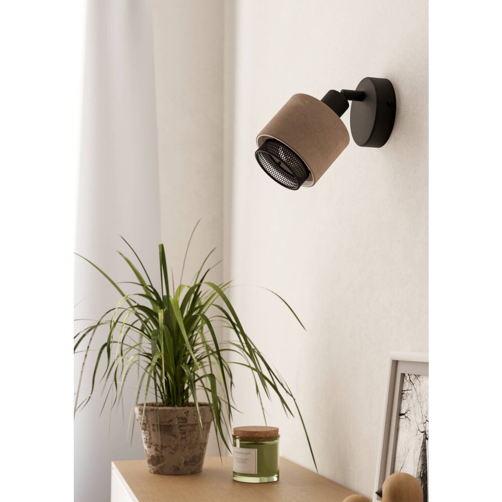 Illuminazione Eglo ROSLEY Faretto da soffitto, Applique, Faretto da parete Nero, 1-Luce main product photo