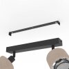 Illuminazione Eglo ROSLEY Plafoniera, Faretto da soffitto Nero, 2-Luci