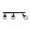 Illuminazione Eglo ROSLEY Plafoniera, Faretto da soffitto Nero, 3-Luci