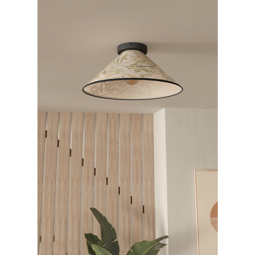 Illuminazione Eglo OXPARK Plafoniera, Applique Nero, 1-Luce main product photo