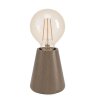 Illuminazione Eglo ASBY Lampada da tavolo Marrone scuro, 1-Luce