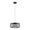 Illuminazione Eglo GINESTRONE-Z Lampadario a sospensione LED Nero, 1-Luce, Cambia colore