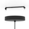 Illuminazione Eglo GINESTRONE-Z Lampadario a sospensione LED Nero, 1-Luce, Cambia colore