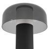 Illuminazione Eglo PONENTE Lampada da tavolo LED Nero, 1-Luce
