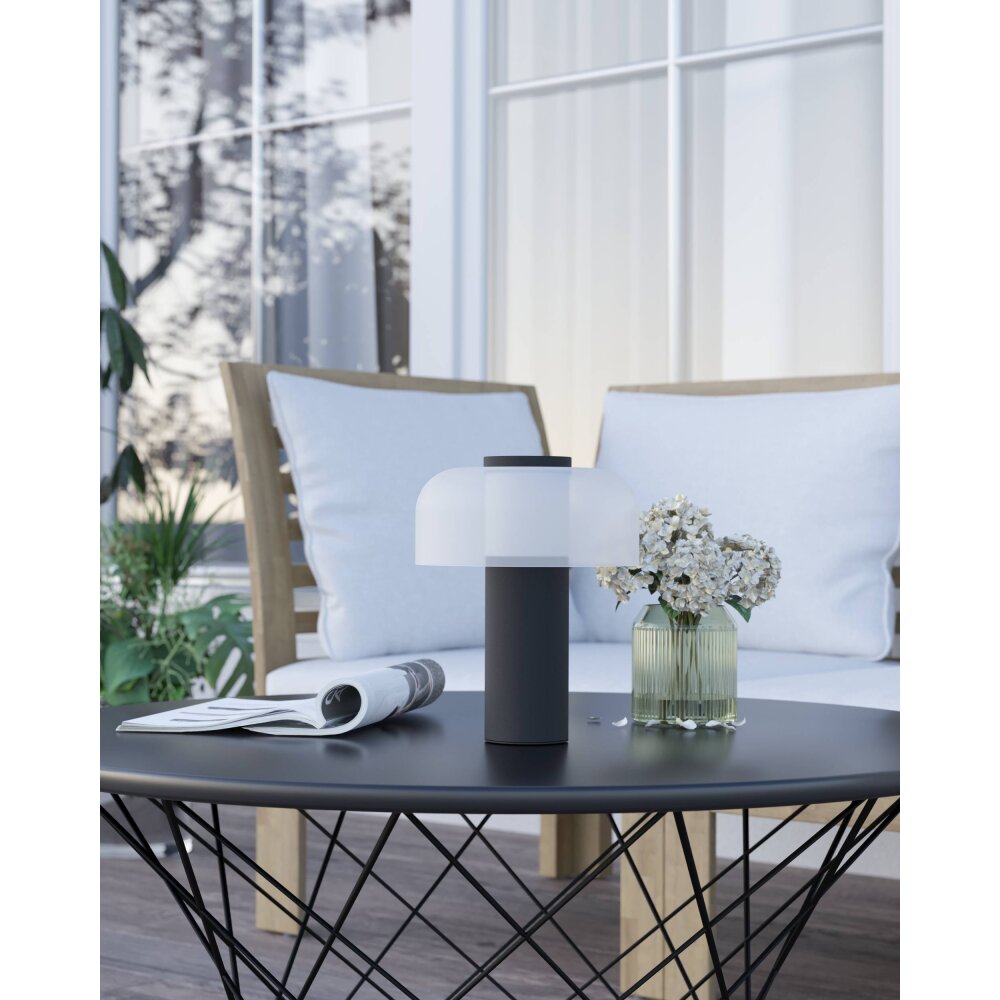 Illuminazione Eglo PONENTE Lampada da tavolo LED Nero, 1-Luce main product photo