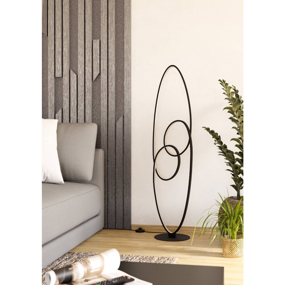 Illuminazione Eglo GIANELLA Lampada da terra LED Nero, 1-Luce main product photo