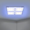 Illuminazione Eglo PADROGIANO-Z Plafoniera LED Bianco, Cambia colore