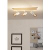 Illuminazione Eglo EGLO Plafoniera, Faretto da soffitto Marrone, Bianco