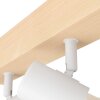 Illuminazione Eglo EGLO Plafoniera, Faretto da soffitto Marrone, Bianco
