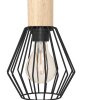 Illuminazione Eglo PALMORLA Lampadario a sospensione Marrone, Nero, 3-Luci