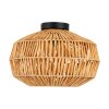 Illuminazione Eglo SHELDON Plafoniera Nero, 1-Luce