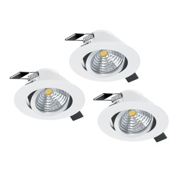 Illuminazione Eglo SALICETO Lampada da incasso LED Bianco