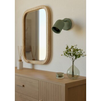 Illuminazione Eglo TILSTON Faretto da soffitto, Applique Verde, 1-Luce