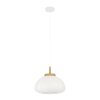 Illuminazione Eglo SUMMERHILL Lampadario a sospensione Marrone, Bianco, 1-Luce