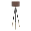 Illuminazione Eglo BIDFORD Lampada da terra Marrone, 1-Luce