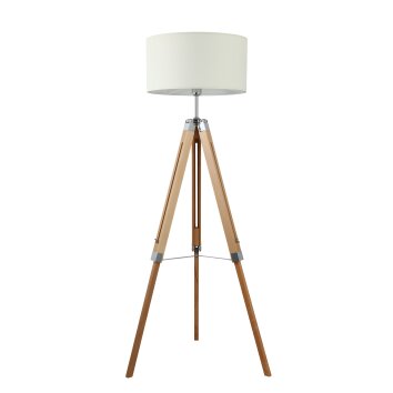 Illuminazione Eglo LANTADA Lampada da terra Écru, 1-Luce