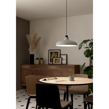 Illuminazione Eglo MATLOCK Lampadario a sospensione Grigio, Nero, 1-Luce Illuminazione Eglo MATLOCK Lampadario a sospensione Grigio, Nero, 1-Luce
