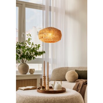 Illuminazione Eglo SHELDON Lampadario a sospensione Nero, 1-Luce