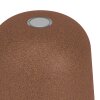 Illuminazione Eglo MANNERA-S Lampada da tavolo LED Ruggine, 1-Luce, Telecomando, Cambia colore