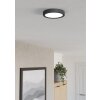 Illuminazione Eglo EGLO Plafoniera LED Nero, Cambia colore